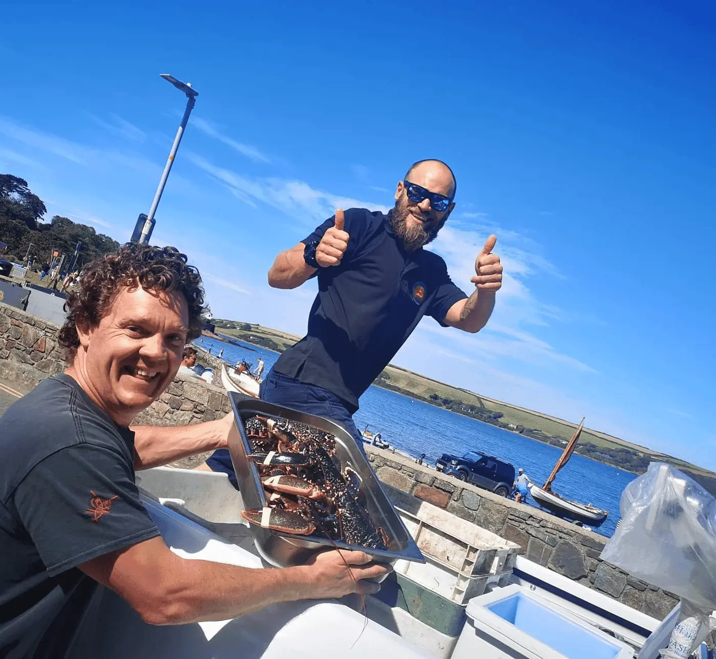 Simon and lobsters